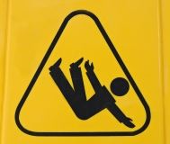 Sign of Person Falling